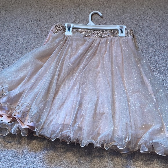 As U Wish pink and gold two piece dress - Picture 6 of 14